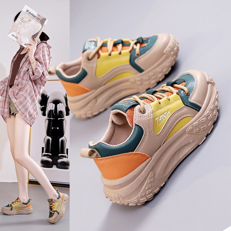 Damen Sportliche Chunky Sneakers mit komfortabler Dämpfung R&B