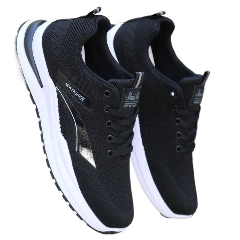 Damen Atmungsaktive Laufsneaker mit flexiblem Mesh-Obermaterial und dämpfender Sohle R&B