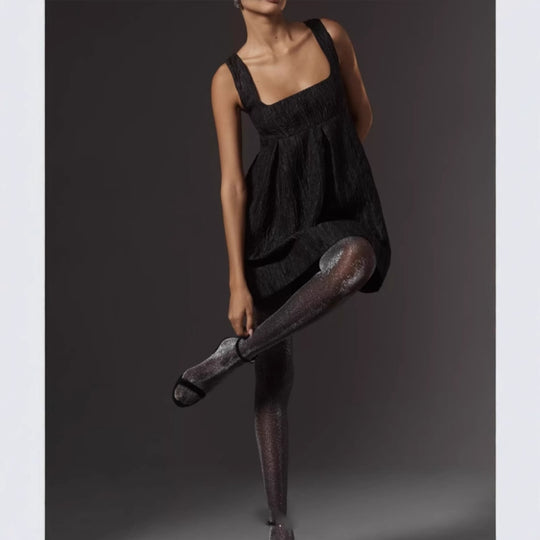 Damen Sommerkleid mit quadratischem Ausschnitt und voluminösem Schnitt R&B
