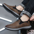 Herren Bequeme Slip-On Freizeitschuhe mit atmungsaktiver Mesh-Einspritzung R&B