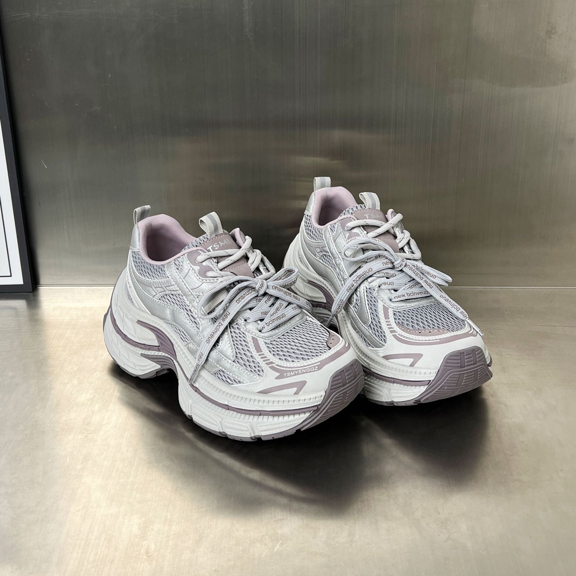 Damen Sportliche Fitness-Sneaker mit überlegener Dämpfung und atmungsaktiver Struktur R&B