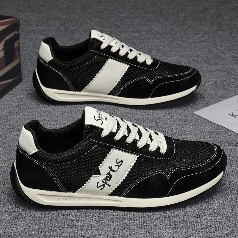 Damen Sportliche Sneaker mit atmungsaktivem Mesh-Obermaterial und rutschfester Sohle R&B