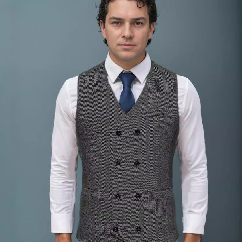 Herren elegante Weste im modernen Design R&B