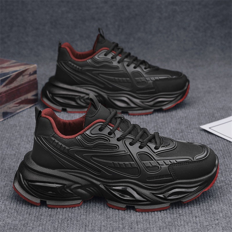 Damen Sportliche Chunky Sneakers mit elastischem Dämpfungssystem und atmungsaktivem Obermaterial