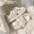 Damen Freizeit-Sneaker mit verspielter Applikation und atmungsaktiver Innenausstattung