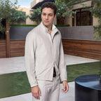 Herren sportliche Windjacke R&B