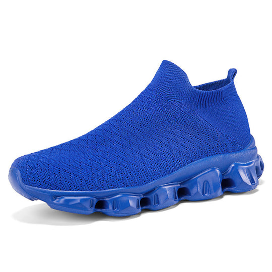 Damen Sportliche und atmungsaktive Slip-On Sneakers mit rutschfester Sohle R&B