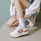 Damen modische Sneakers mit atmungsaktiver Oberfläche und dämpfender Sohle R&B