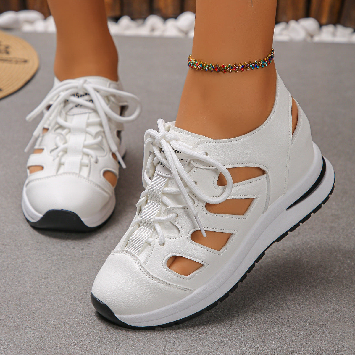 Damen Sportliche Sneakers mit luftigem Schnitt und bequemer Dämpfung R&B