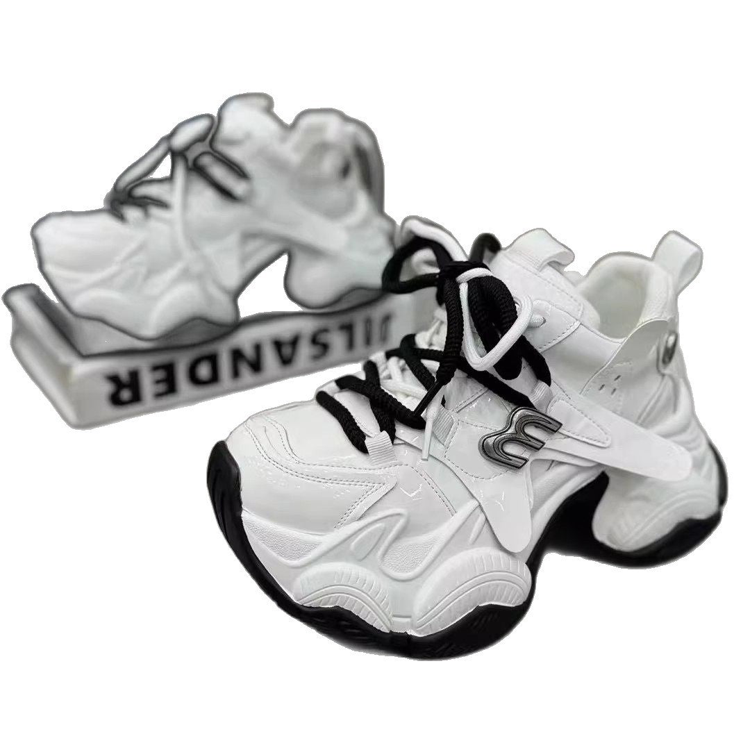 Damen Trendige Chunky Sneakers mit atmungsaktiver Mesh-Oberfläche und innovativer Dämpfung