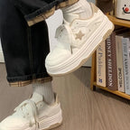 Damen Chunky Sneakers mit trendigem Design und dämpfender Laufsohle R&B