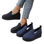 Damen Komfortable Slip-On Schuhe mit flexiblem Obermaterial und weicher Sohle R&B