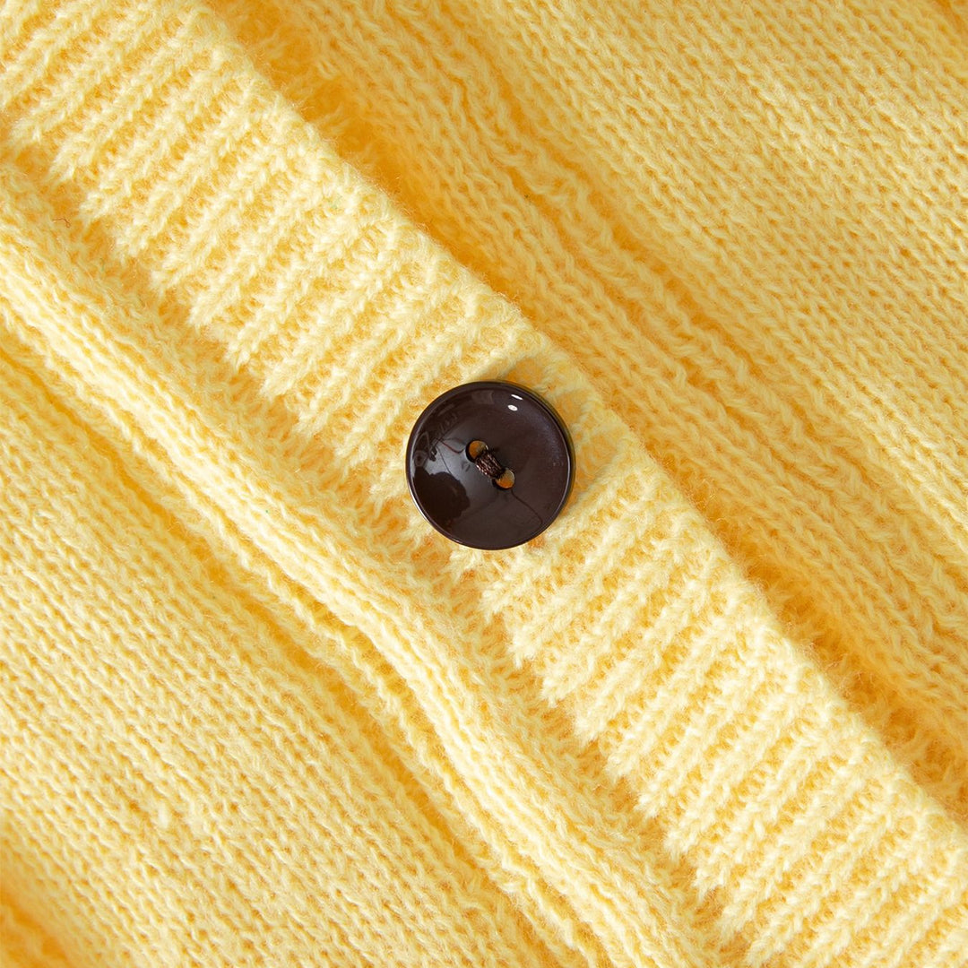 Damen Leichte Strickjacke mit hübschen Rüschendetails R&B