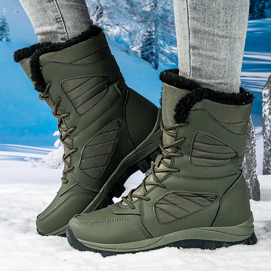 Damen Isolierte Stiefel mit rutschfester Sohle und weichem Innenfutter R&B