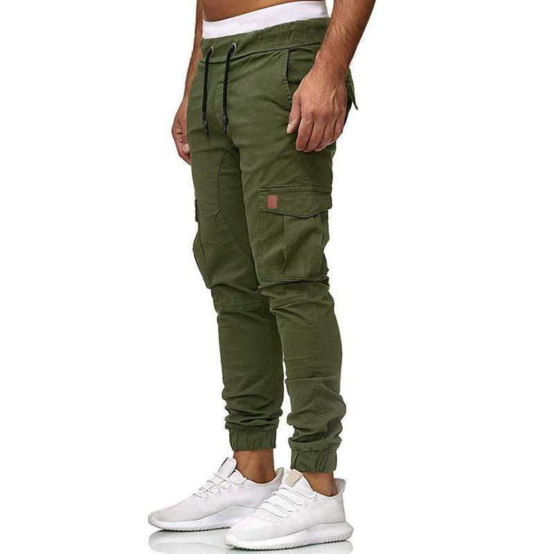 Herren Cargo-Jogginghose mit elastischem Bund und praktischen Seitentaschen R&B