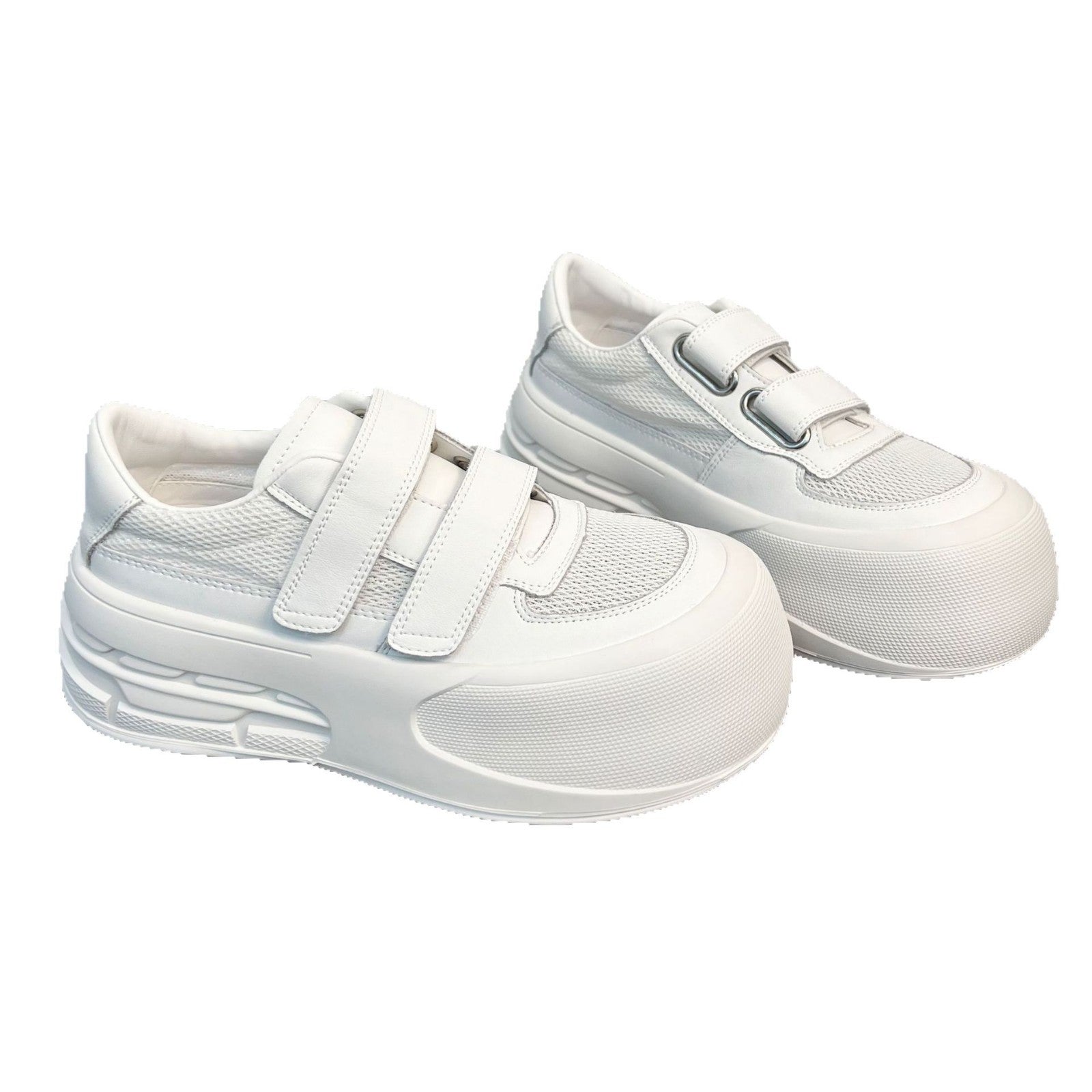 Damen Sportliche Sneakers mit Klettverschluss R&B