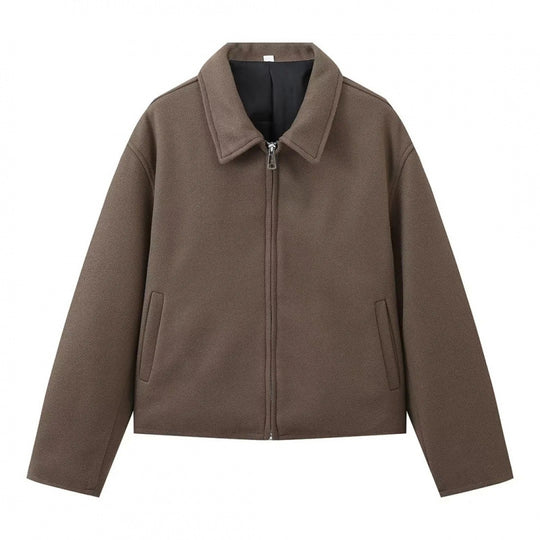 Damen lässige Steppjacke mit praktischen Taschen und elegantem Schnitt R&B