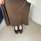 Damen elegante Ballerinas mit komfortablem Fußbett und verspieltem Schleifen-Detail R&B