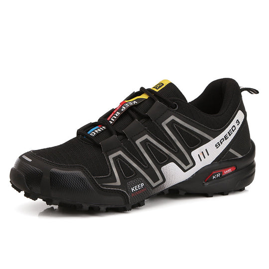 Herren Sportliche und dämpfende Trail-Laufschuhe mit griffiger Sohle R&B