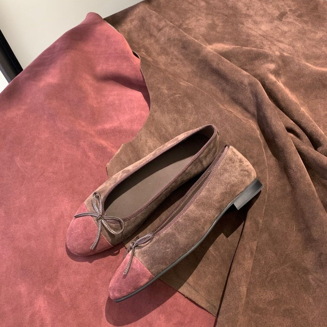 Damen Ballerinas mit modischem Schleifendetail R&B