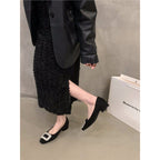 Damen elegante Pumps mit Glitzerakzenten R&B