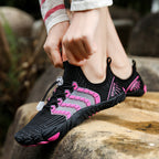 Damen Wassersportschuhe mit rutschfester Sohle und atmungsaktivem Mesh-Obermaterial