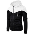 Herren sportliche Kapuzenjacke R&B