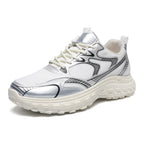 Damen Sportliche Lifestyle Sneakers mit stoßdämpfender Sohle und vielseitigem Design R&B