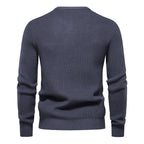 Herren Strickpullover mit modernem Strukturdesign