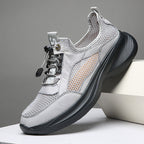 Herren Atmungsaktive Freizeitsneaker mit elastischem Schnellverschluss R&B