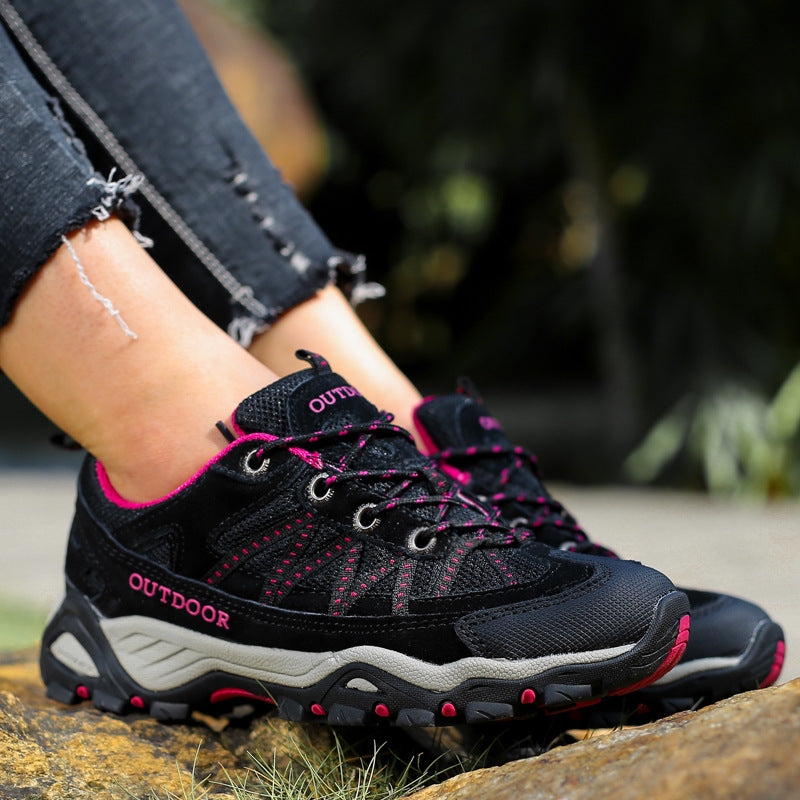 Damen Trail-Running-Schuhe mit atmungsaktivem Obermaterial und rutschfester Sohle R&B