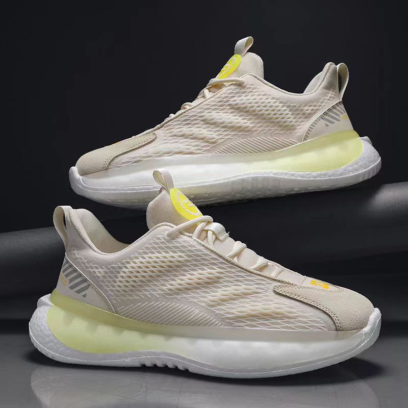 Damen Sportliche Mesh-Laufschuhe mit rutschfester Sohle und dämpfender Technologie R&B