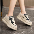 Damen Chunky Sneaker mit modischem Mehrfarbendesign und komfortabler Dämpfung R&B