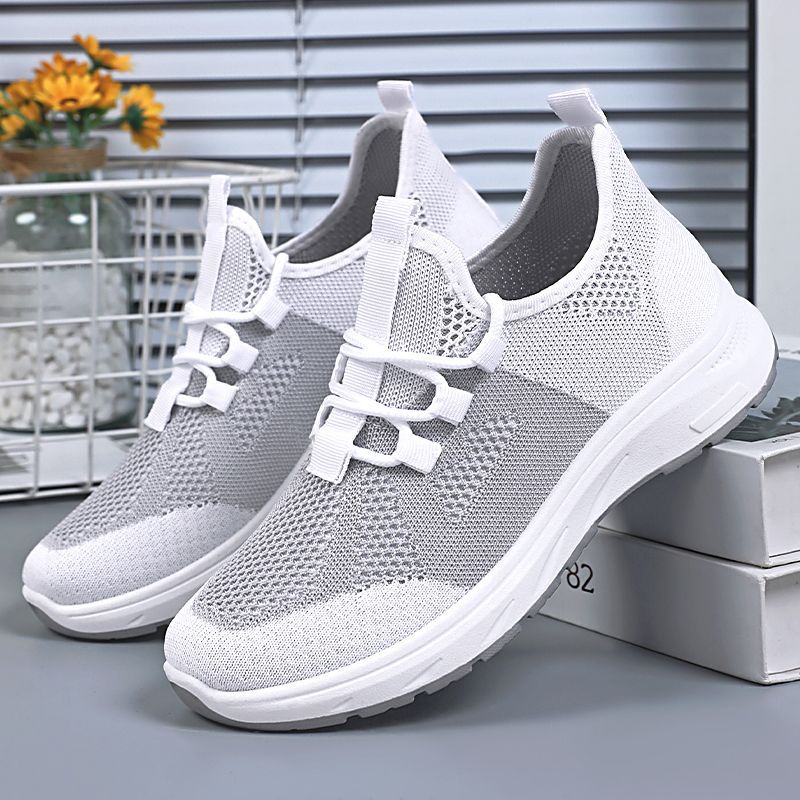 Damen Atmungsaktive Sportschuhe mit elastischem Obermaterial und rutschfester Sohle R&B