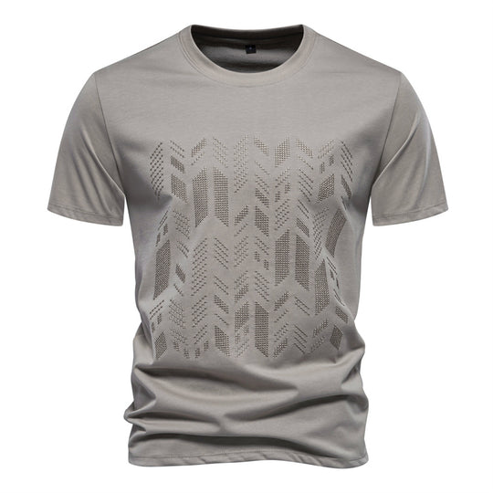 Herren T-Shirt mit innovativem Strukturdesign R&B