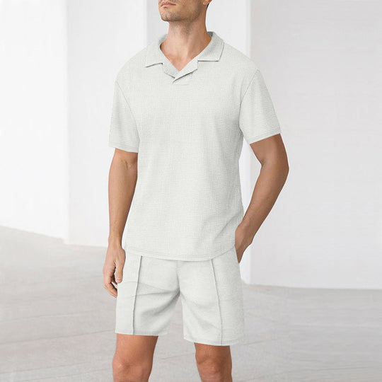 Herren Polo-Shirt mit Kurzarm und modernem Schnitt R&B