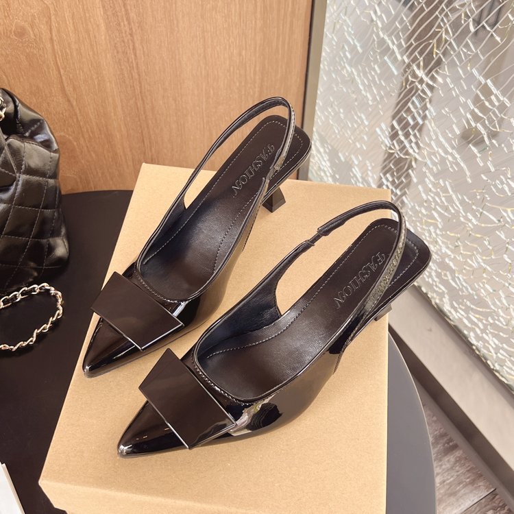 Damen Slingback-High Heels mit elegantem Verschluss und modernem Design R&B