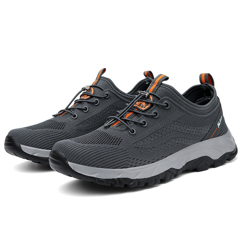 Damen Outdoor-Sport-Sneaker mit innovativem Schnellschnürsystem und atmungsaktiver Mesh-Oberfläche R&B