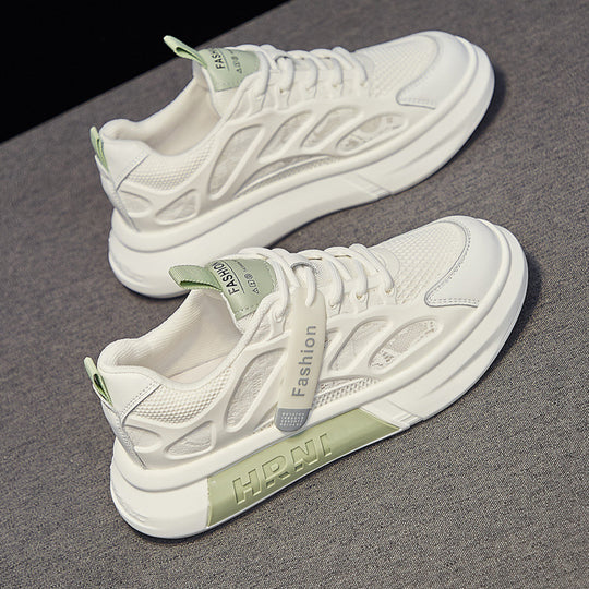 Damen Sportliche Sneaker mit atmungsaktiver Netzstruktur und ergonomischer Dämpfung R&B