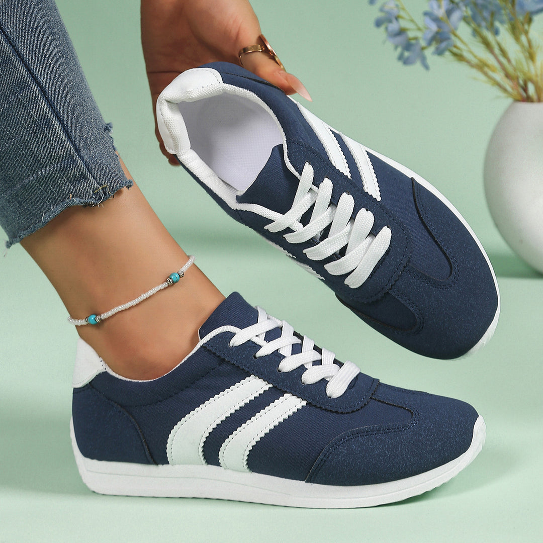 Damen Freizeit-Sneaker mit atmungsaktivem Obermaterial und bequemer Dämpfung R&B