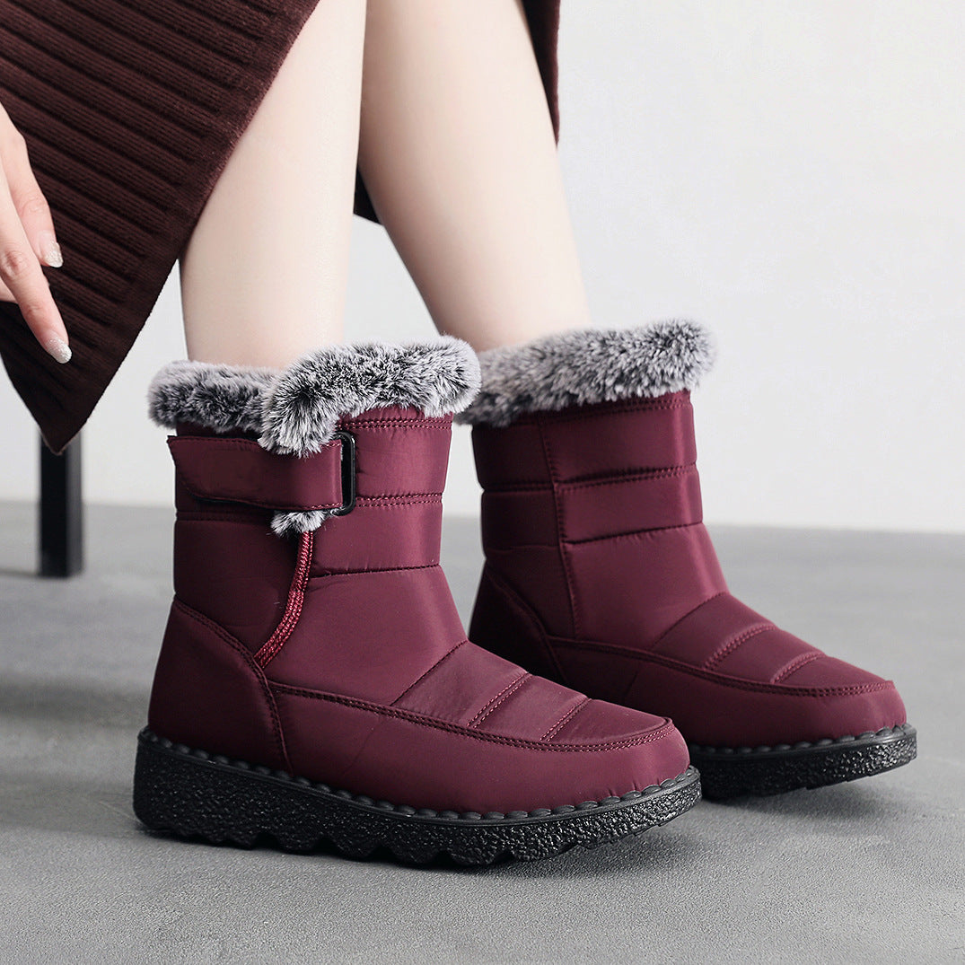 Damen Winterstiefel mit warmem Futter R&B