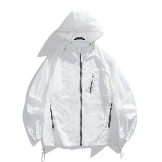 Herren leichtgewichtige Windjacke mit praktischen Taschen und atmungsaktiven Eigenschaften R&B