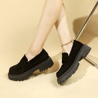Damen Komfortable Sneaker im modernen Design mit dickem Plateau R&B