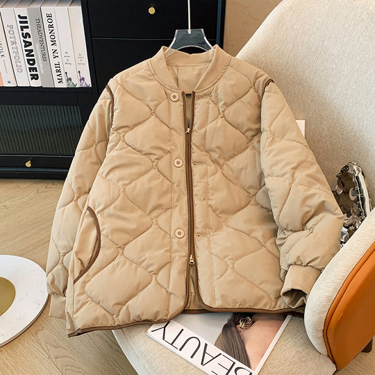 Damen Wattierte Blousonjacke mit Reißverschluss und praktischen Taschen R&B