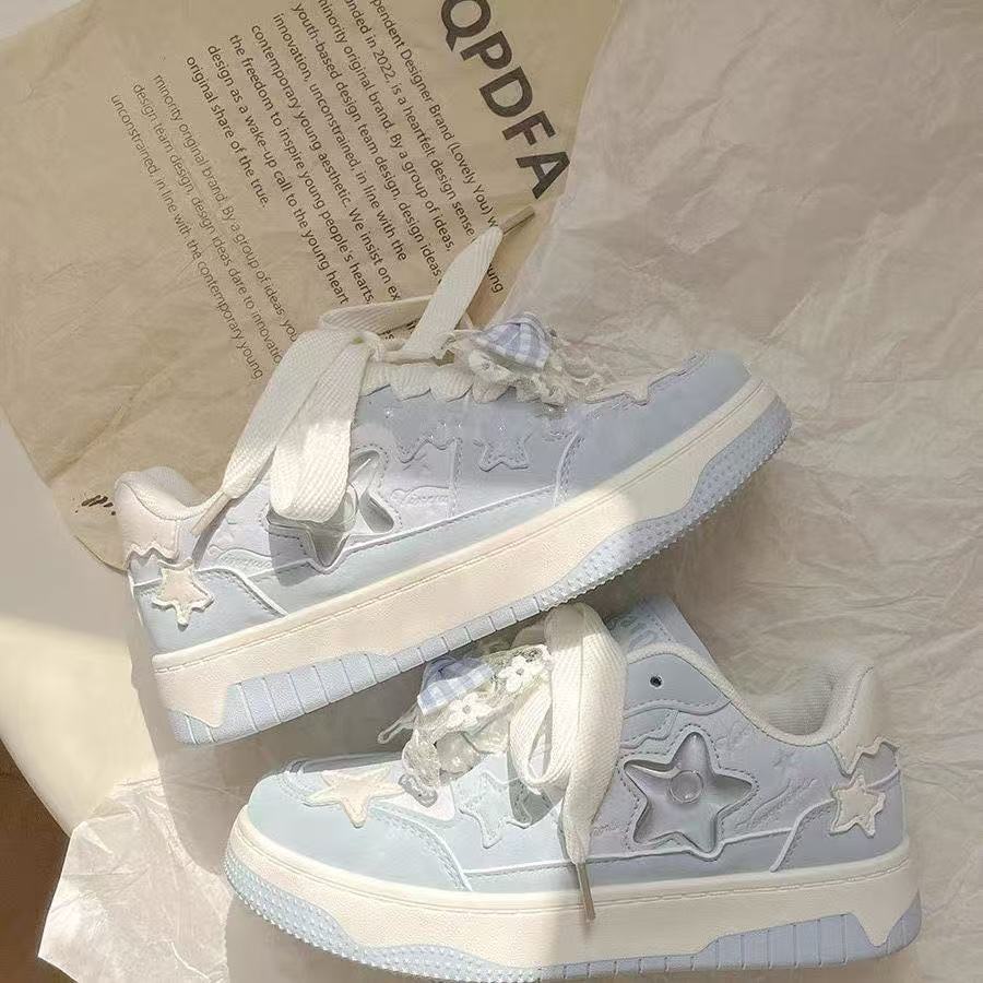 Damen Sportliche Sneakers mit verspieltem Design und einzigartigen Schleifendetails R&B
