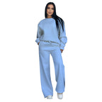 Damen Sportliches Sweatshirt und Hosen Set R&B