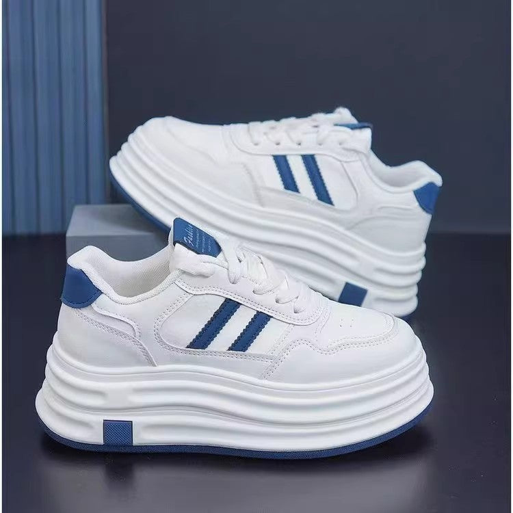 Damen Sportliche Plateau-Sneaker mit individuell gestalteter Profilsohle R&B