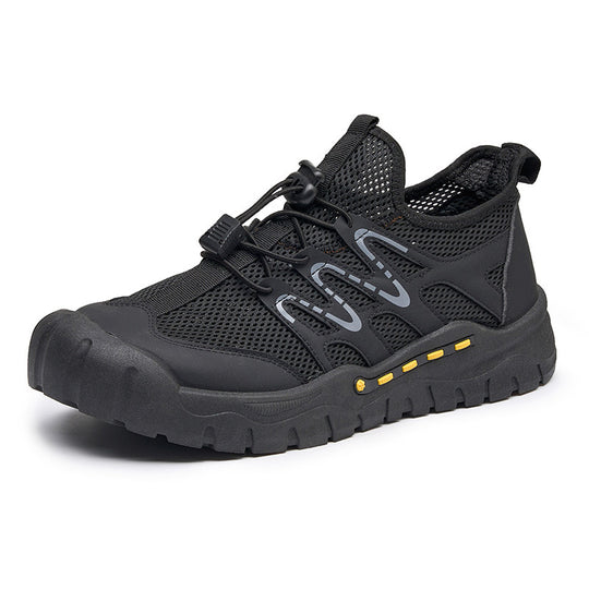 Damen Sportliche Wasserschuhe mit atmungsaktiver Oberflächenstruktur und rutschfester Sohle R&B