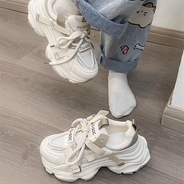Damen Sportliche Freizeitschuhe mit atmungsaktiver Mesh-Oberfläche R&B