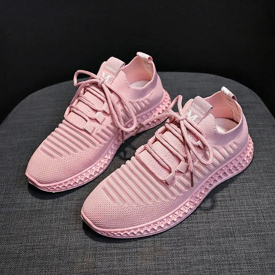 Damen Atmungsaktive Sport Sneakers mit flexibler Sohle R&B